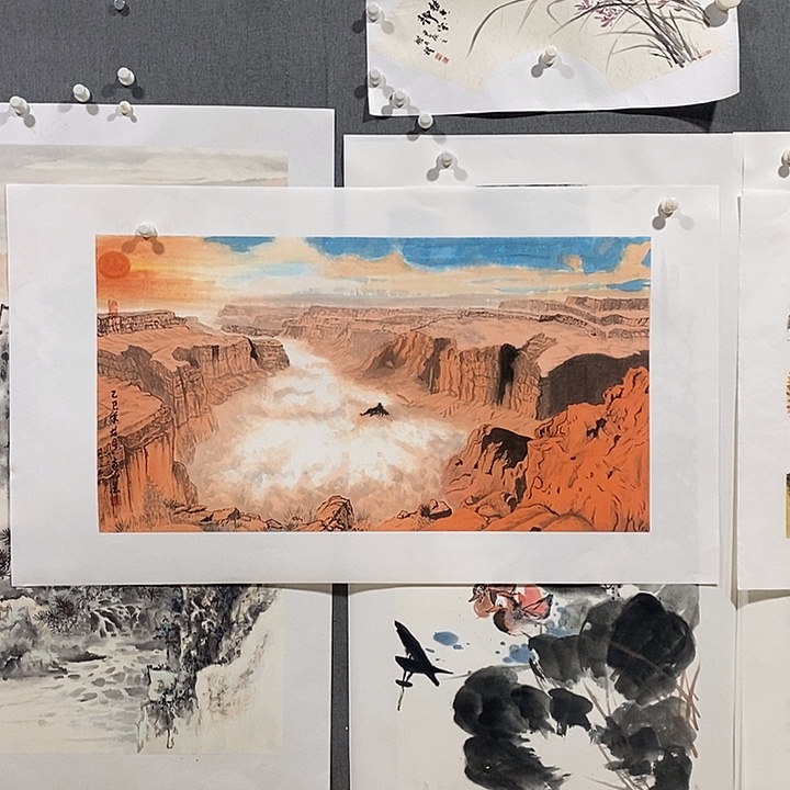 国画手写手绘作品108