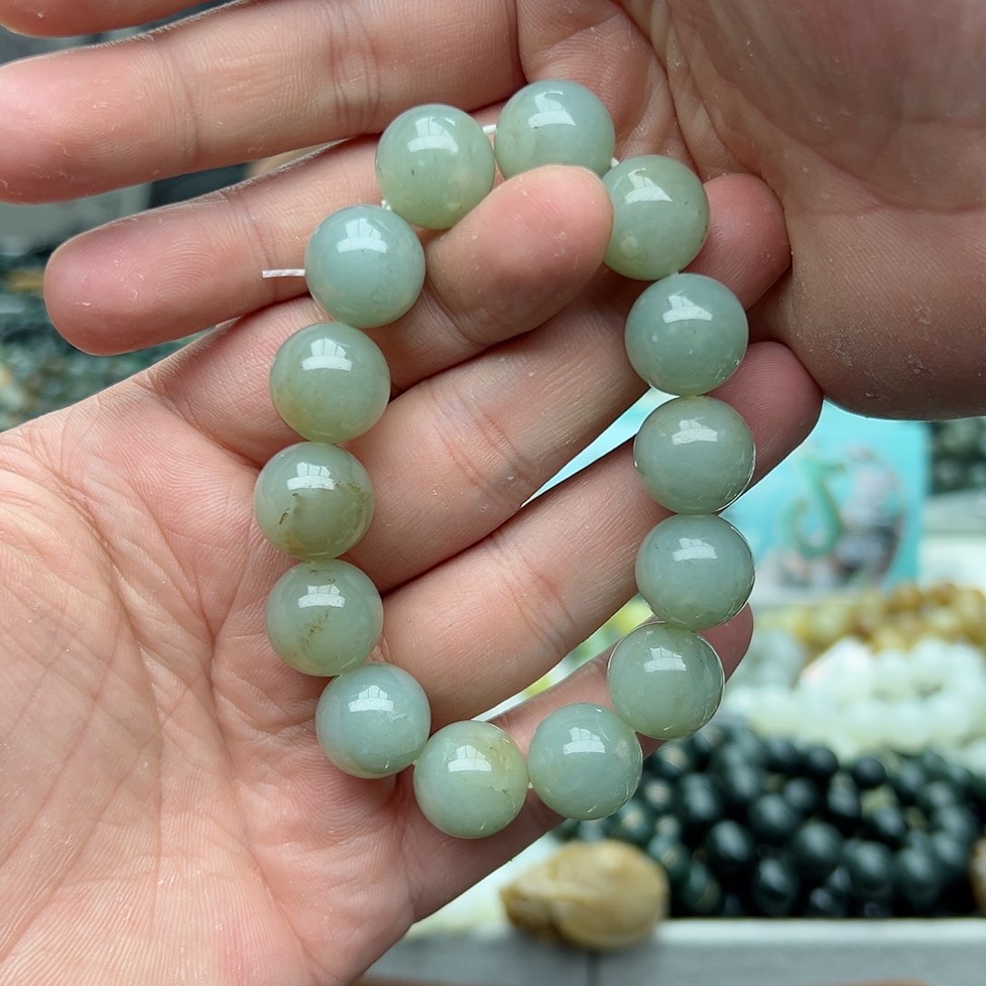 和田玉手链未镶嵌