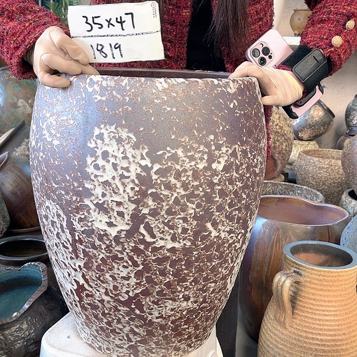 正品口35高47花盆……