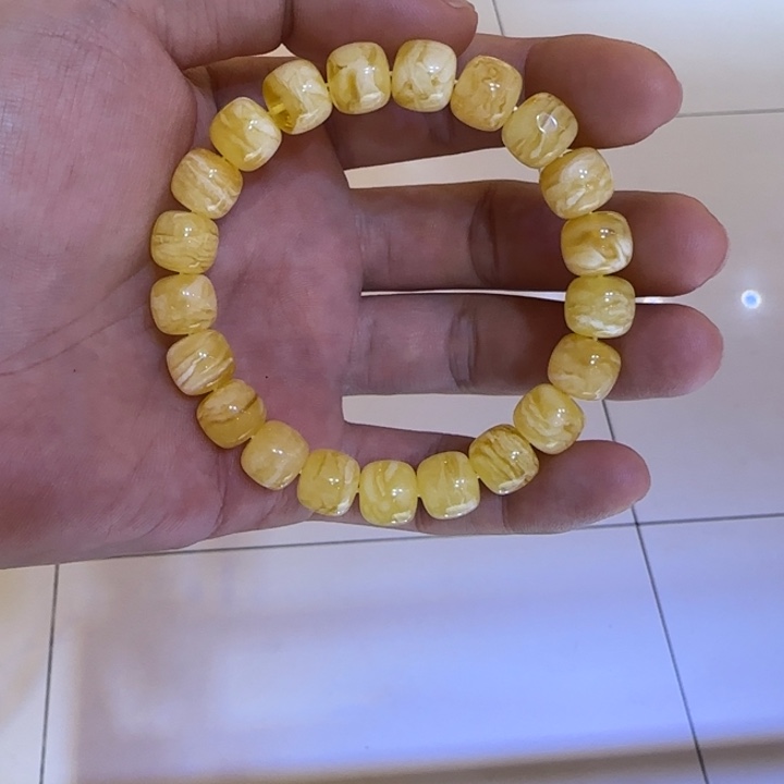 手链琥珀未镶嵌蜜蜡