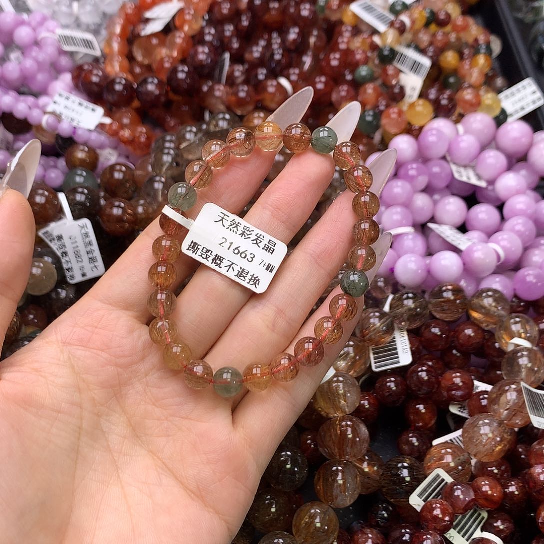 水晶手链未镶嵌手链