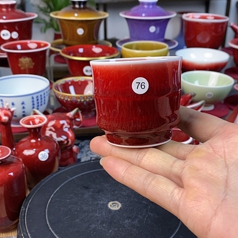 【闪购商品】景德镇名陶雅玩原矿郎红