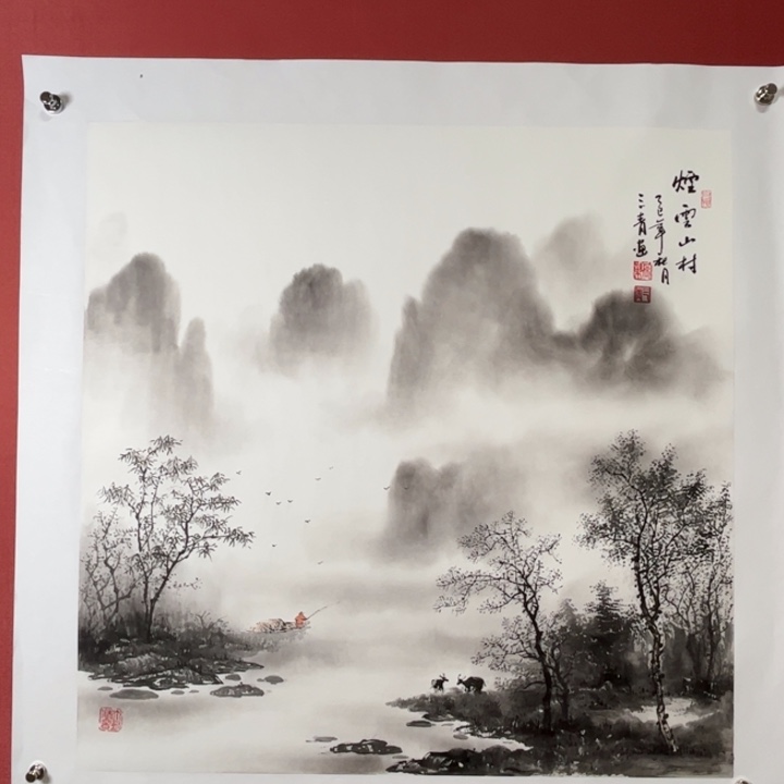 国画精品手绘作品