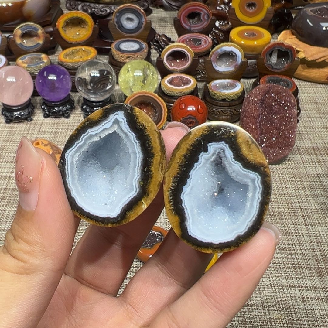 玛瑙/玉髓未镶嵌摆件