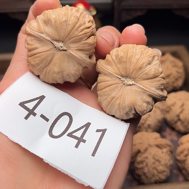 文玩核桃把件41全品南瓜墩4041