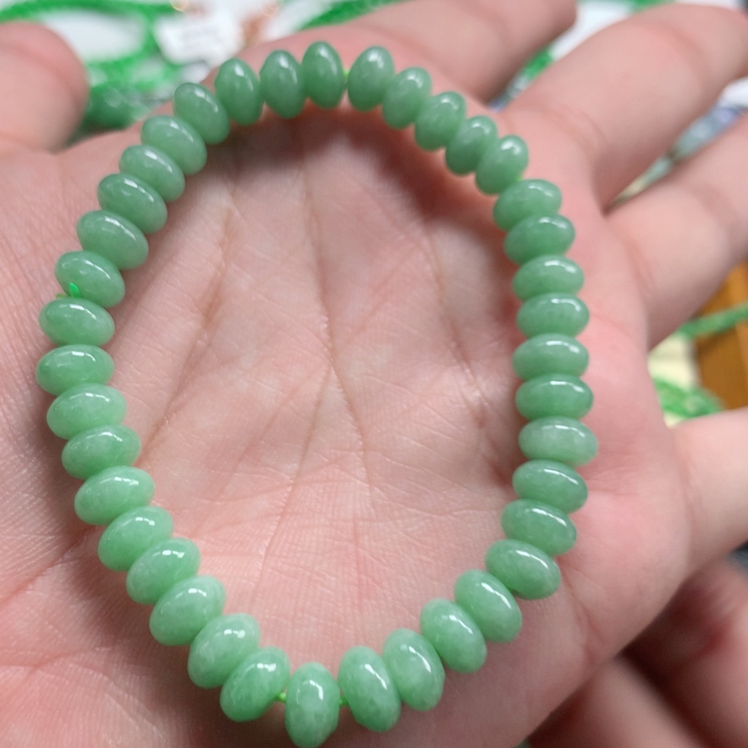 翡翠未镶嵌手链翡翠