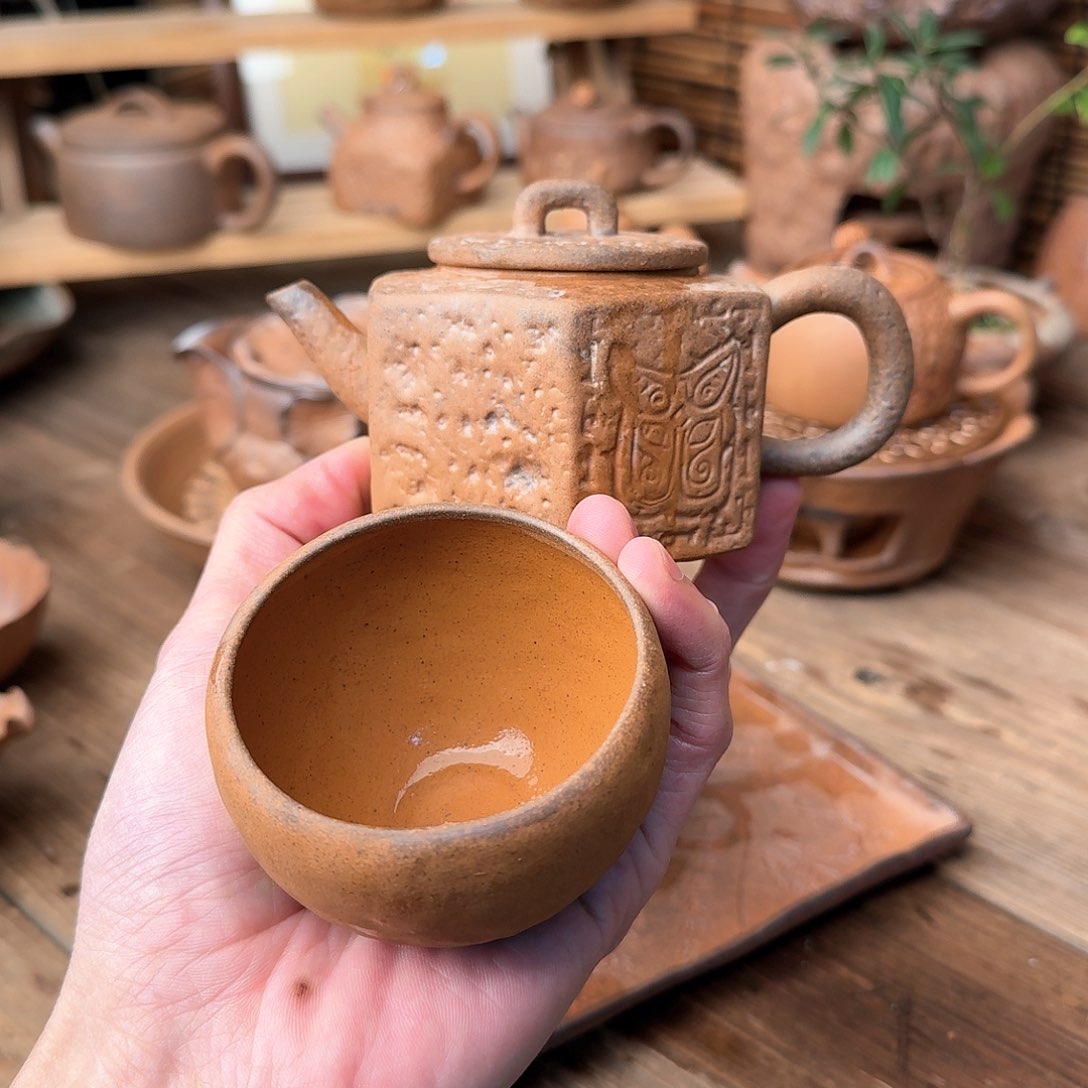 原矿老岩泥茶器系列