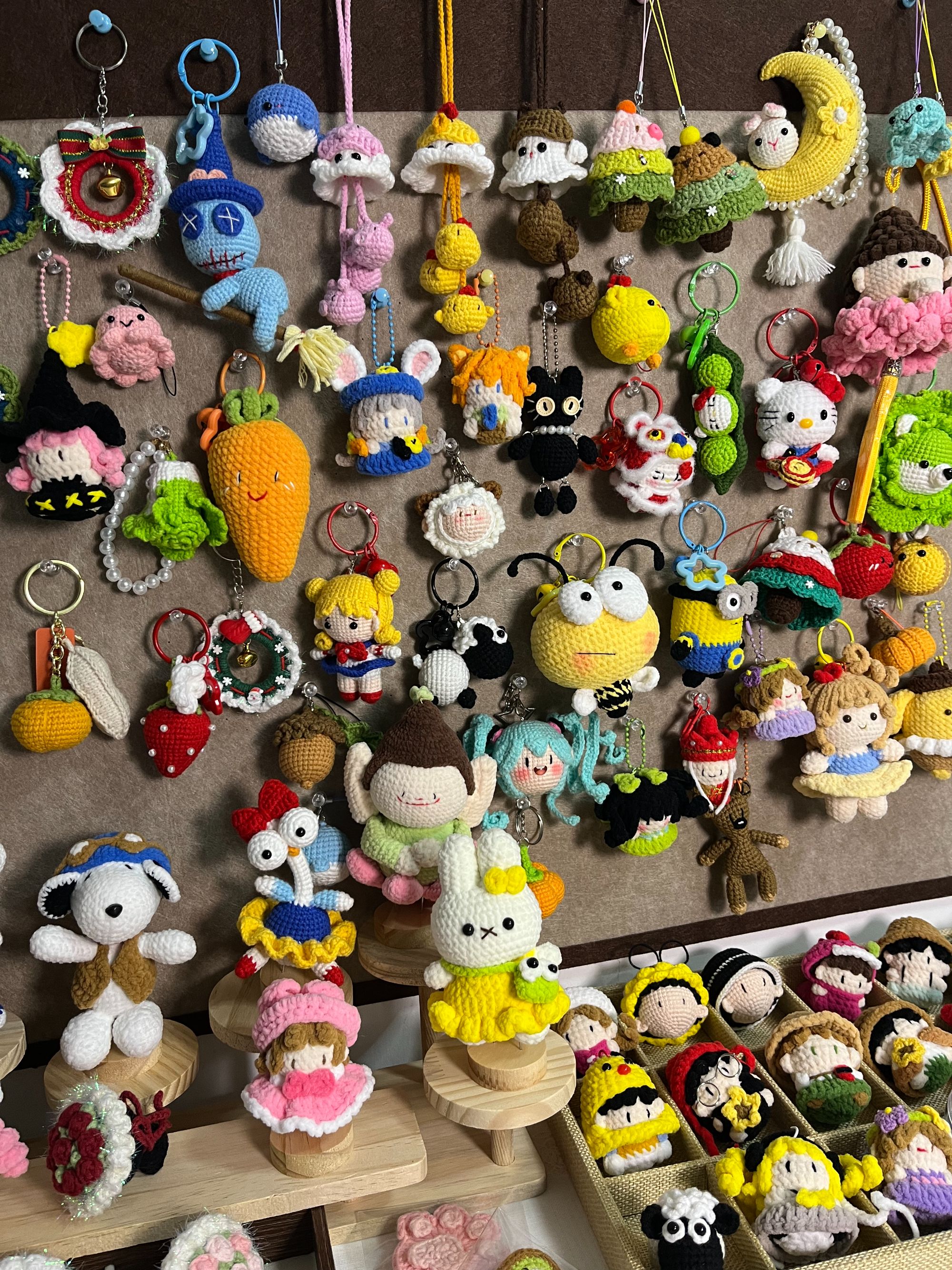 （十里手作）手工钩织玩偶成品直播间 选款后结算默认微瑕不退换