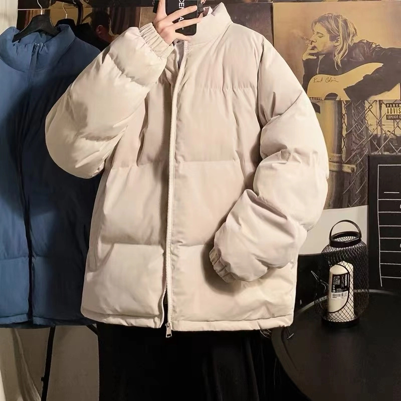 冬季新款棉衣冬装外套男士潮流面包服情侣百搭立领棉服加厚保暖