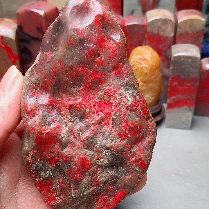 昌化石昌化鸡血石