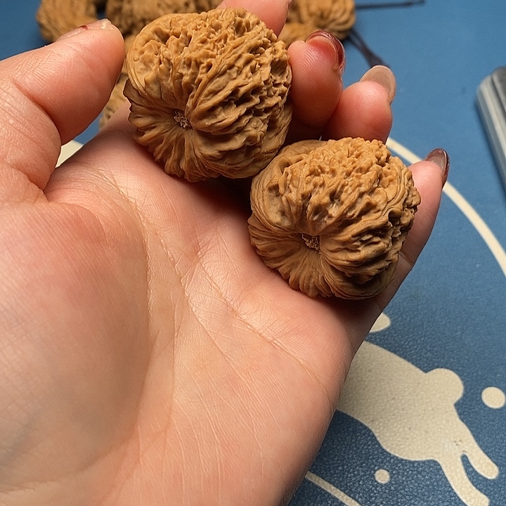 文玩核桃把件六*六南疆