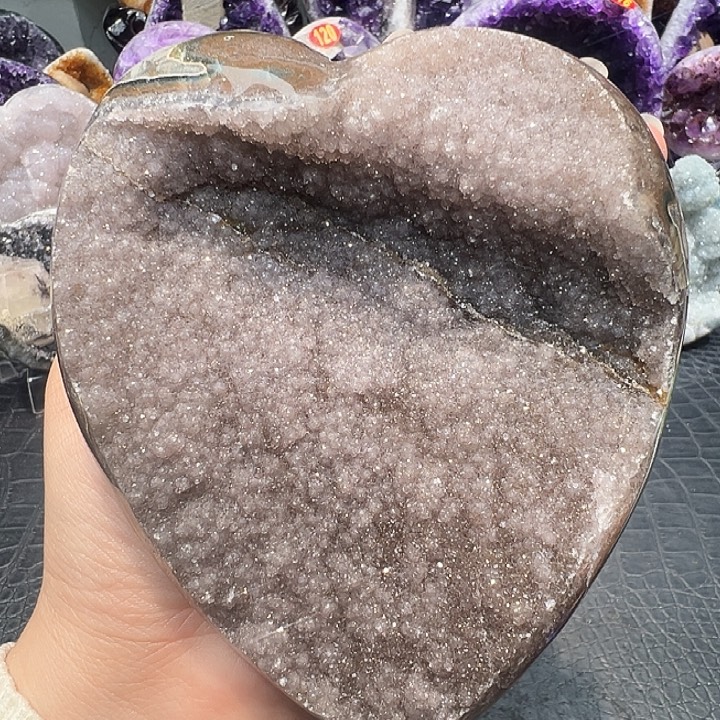 紫晶未镶嵌珠宝半成品