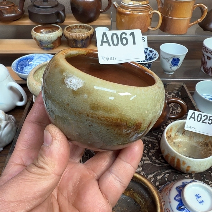 摆件061 景德镇柴烧手工茶器