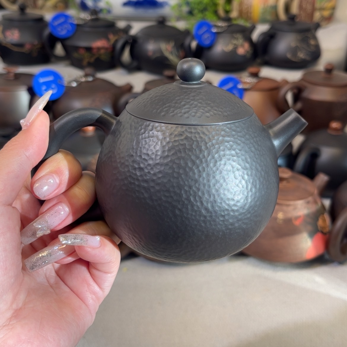 【闪购商品】红泥 锤纹 容量 230c c