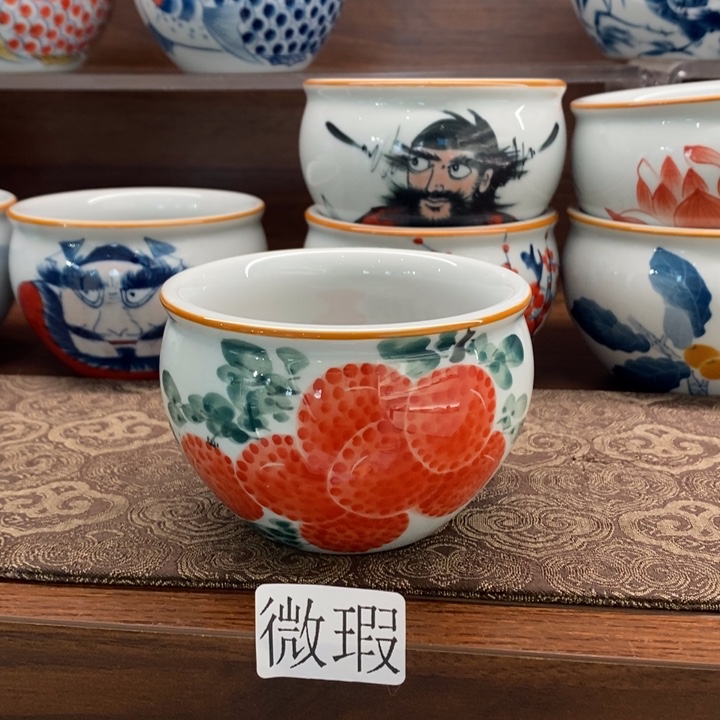 釉下老陶泥手工绘制