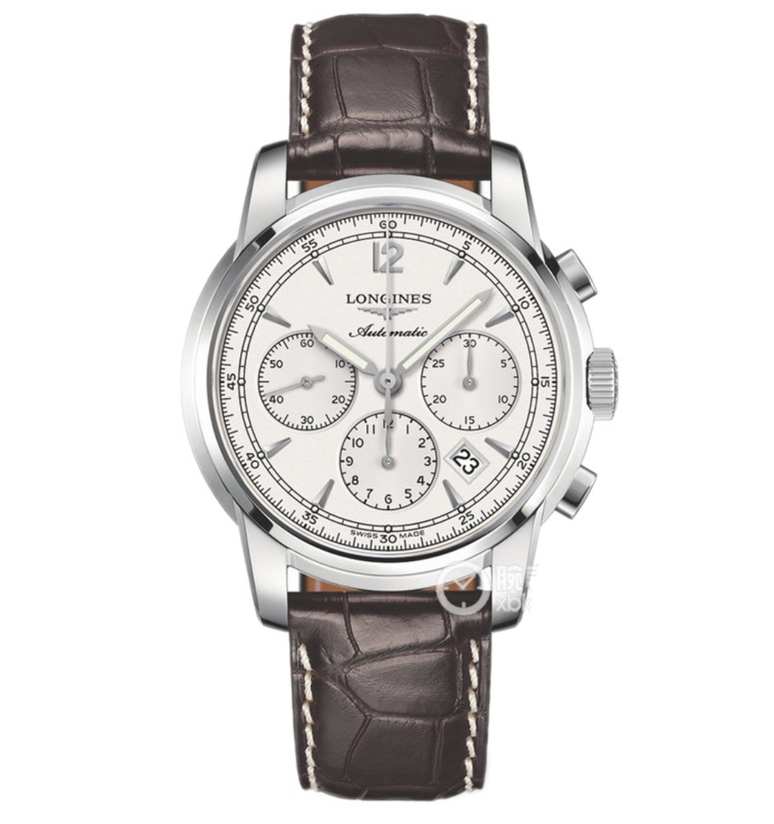 99新 Longines/浪琴 /索伊米亚784三眼计时/表径43/夜光款