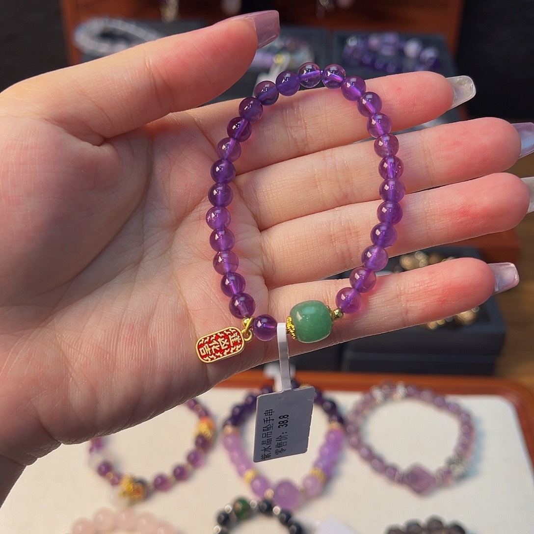 水晶手链未镶嵌水晶