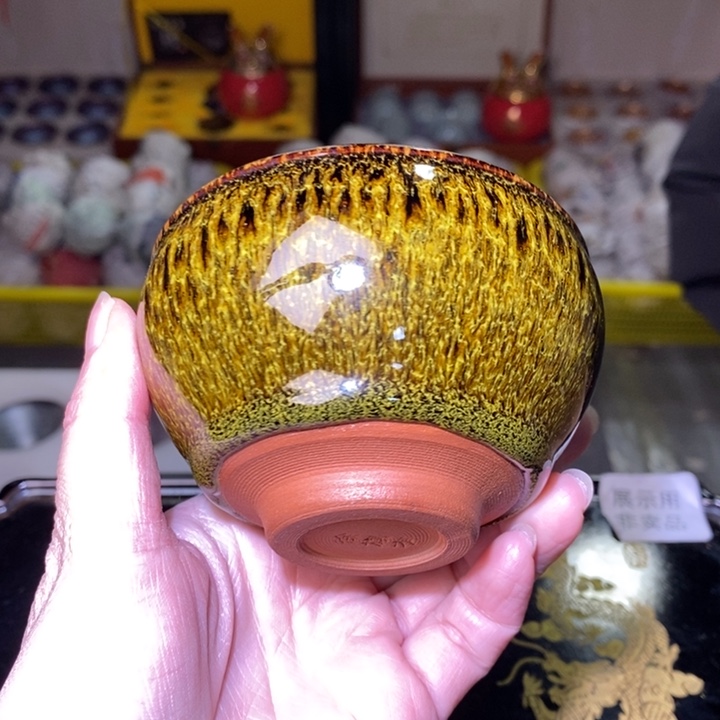 茶盏不带礼盒，建盏主人杯