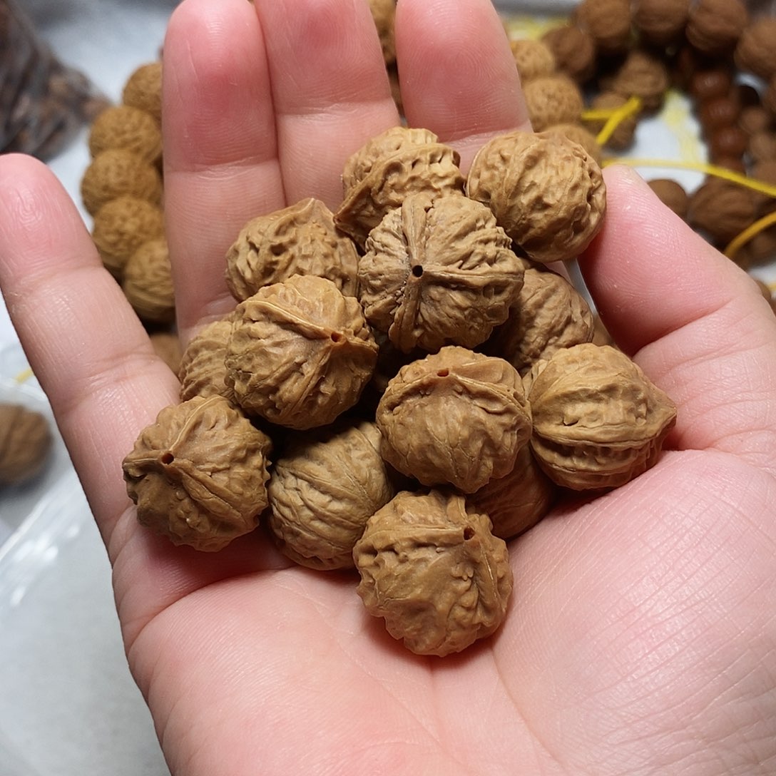 核桃手串/手链不同树3.4棱14颗