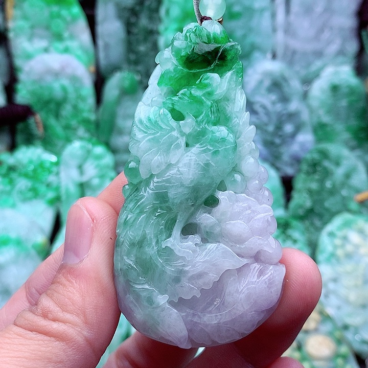 翡翠吊坠(不含链)未镶嵌