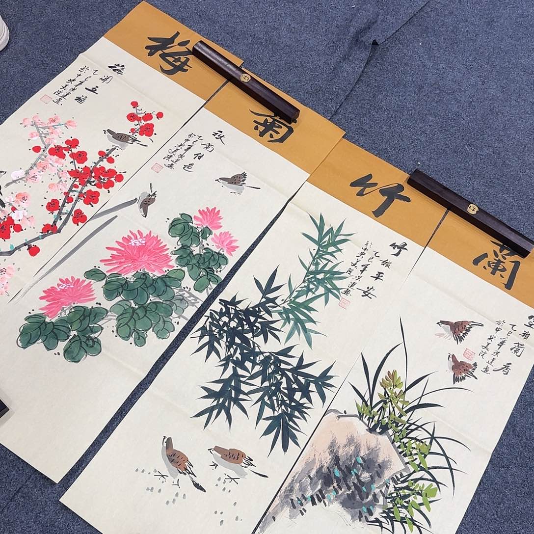 国画超级好看的一幅画在这里