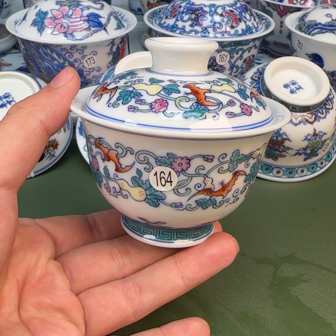 彦祖纯手工手绘茶具164