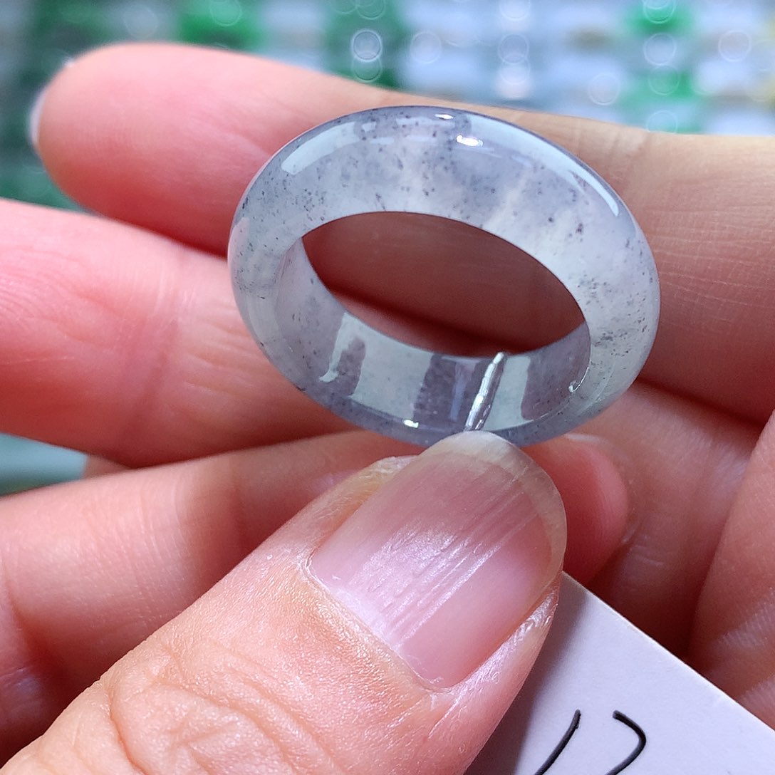 翡翠戒指未镶嵌17号