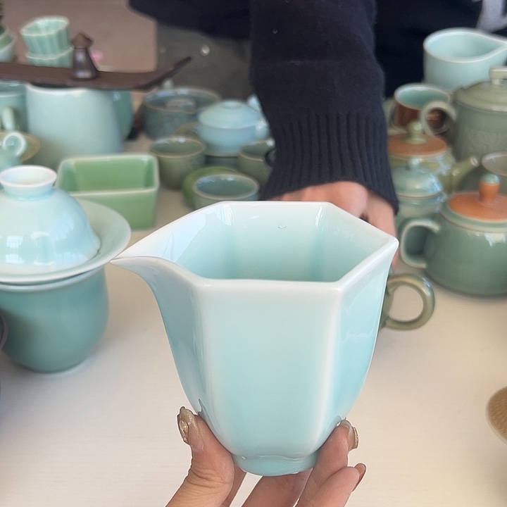 小米茶器龙泉青瓷