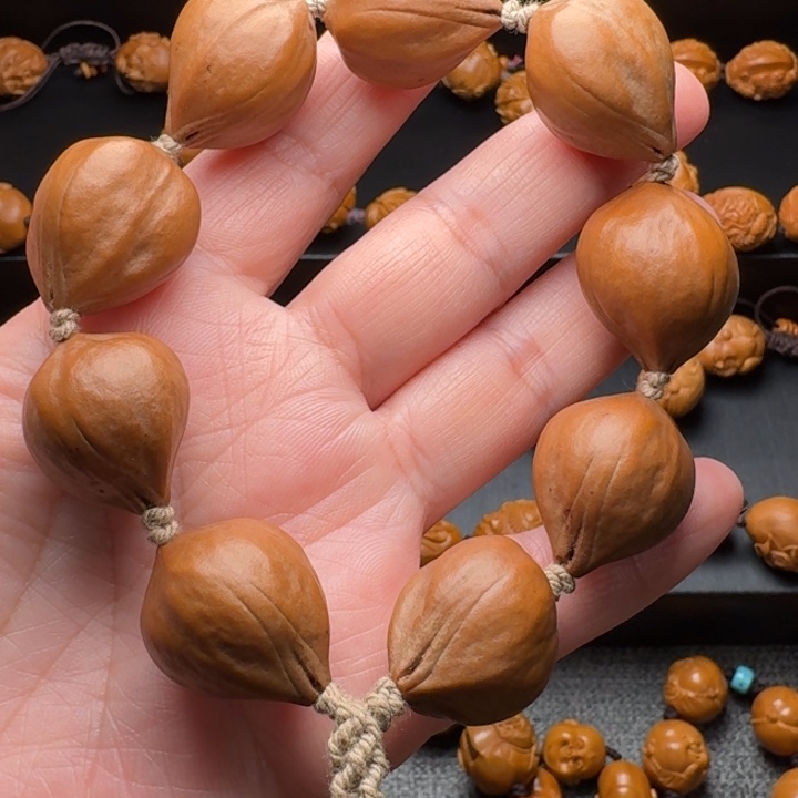 橄榄核手串/手链蒜头素串