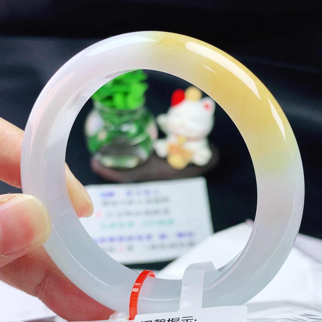 未镶嵌手镯翡翠53圈