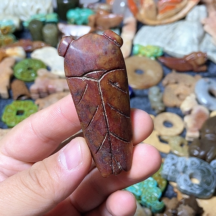 和田玉未镶嵌颈饰125