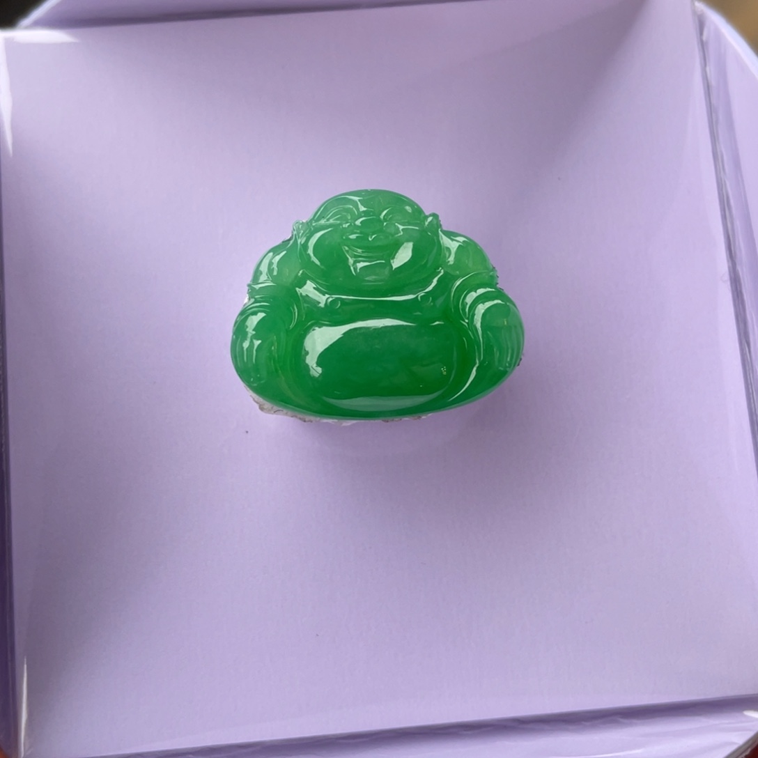 颈饰未镶嵌翡翠佛