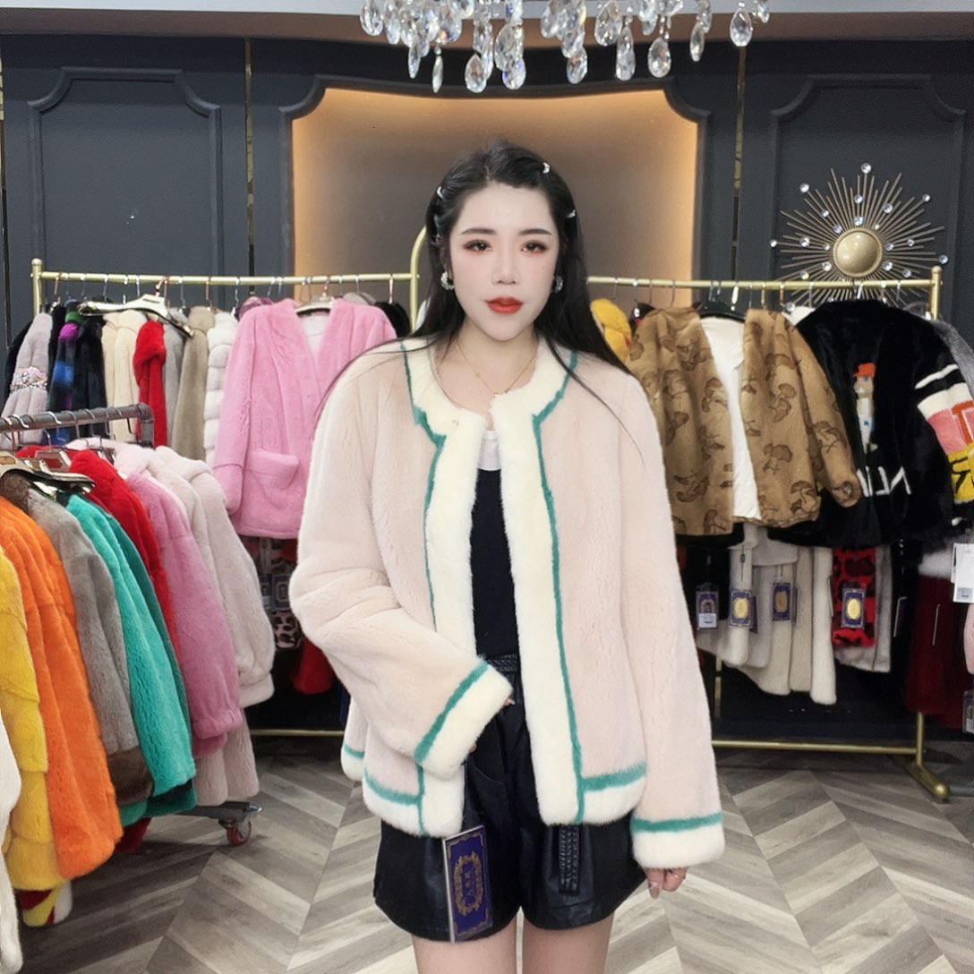 冬季新款时尚水貂