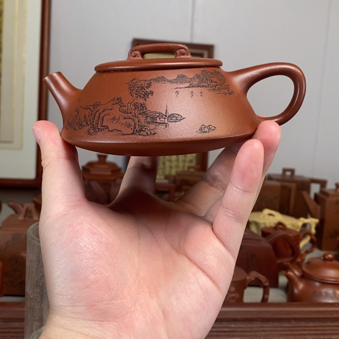 茶壶紫砂原矿泥料传统工艺制作