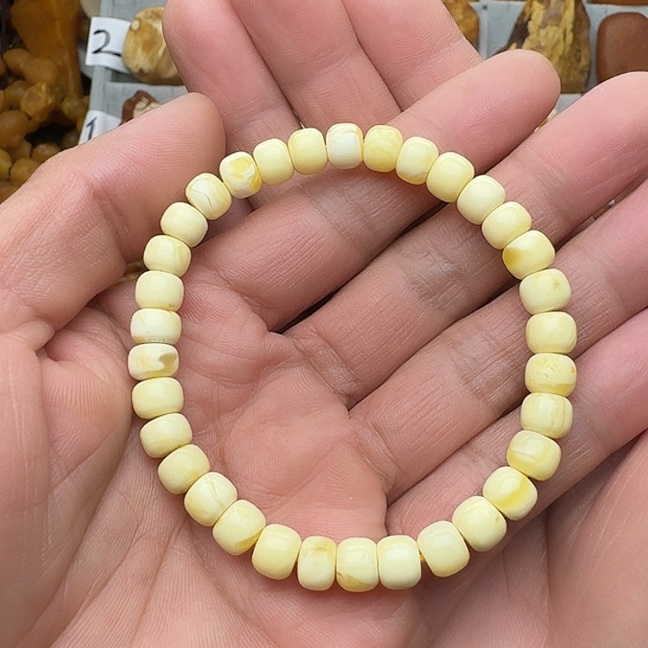 蜜蜡未镶嵌裸石天然蜜蜡手串