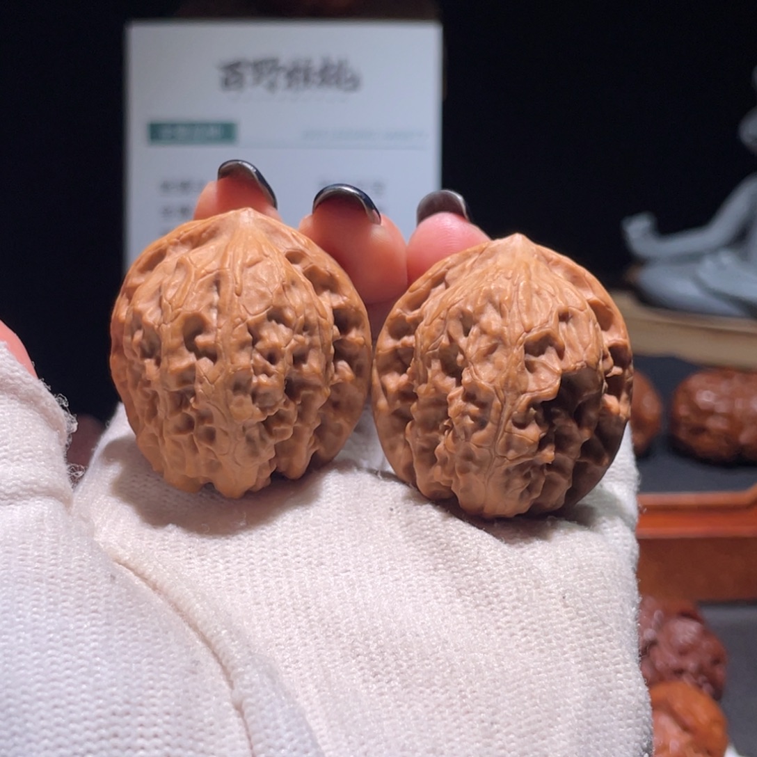 吊坠文玩核桃36.37野狼5791