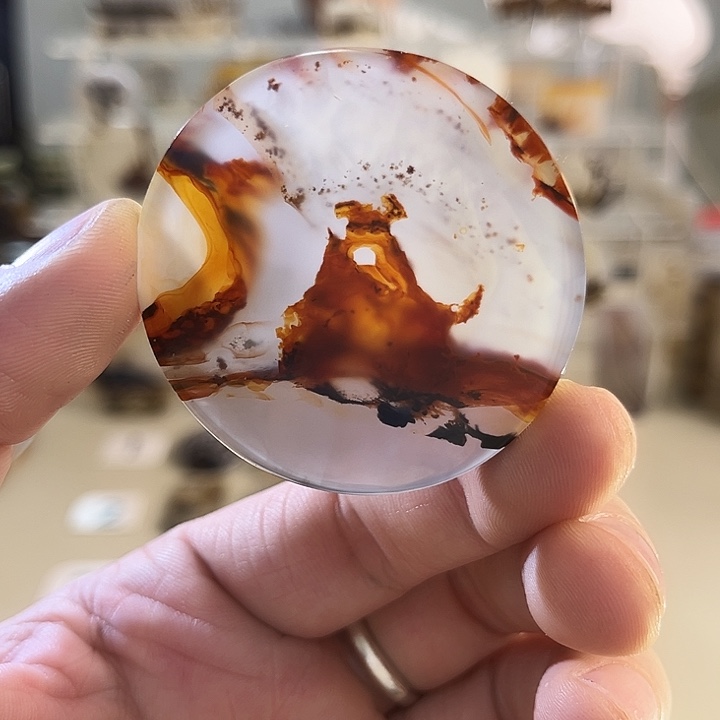 玛瑙/玉髓吊坠(不含链)未镶嵌