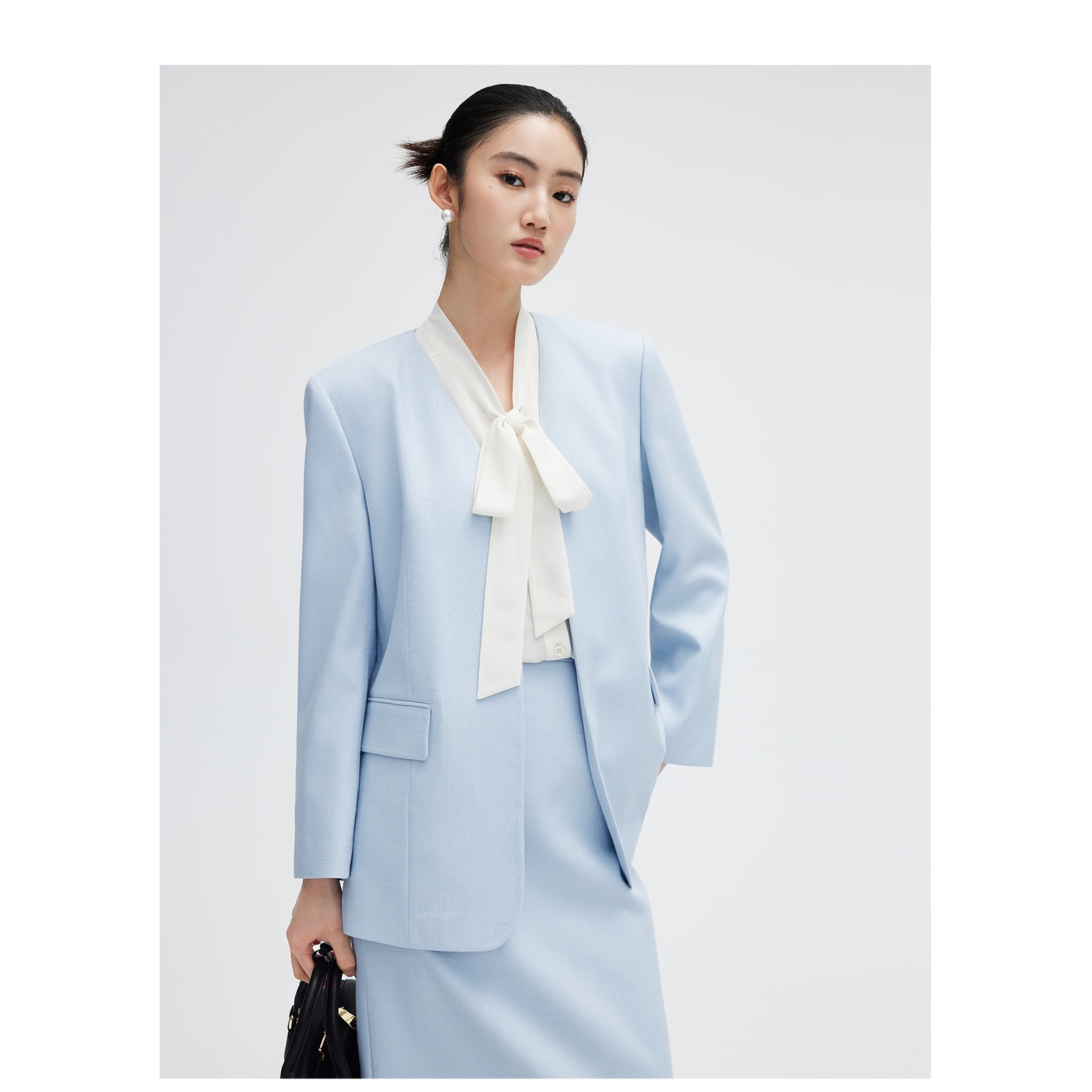 【诗语专属】MandyZhang外套女春时髦百搭西装上衣MDWT339