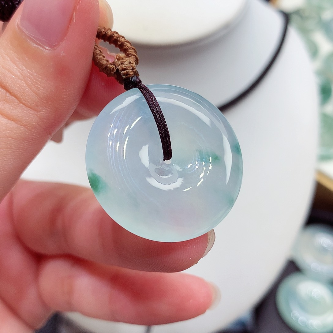 颈饰未镶嵌翡翠翡翠39，27/5.9