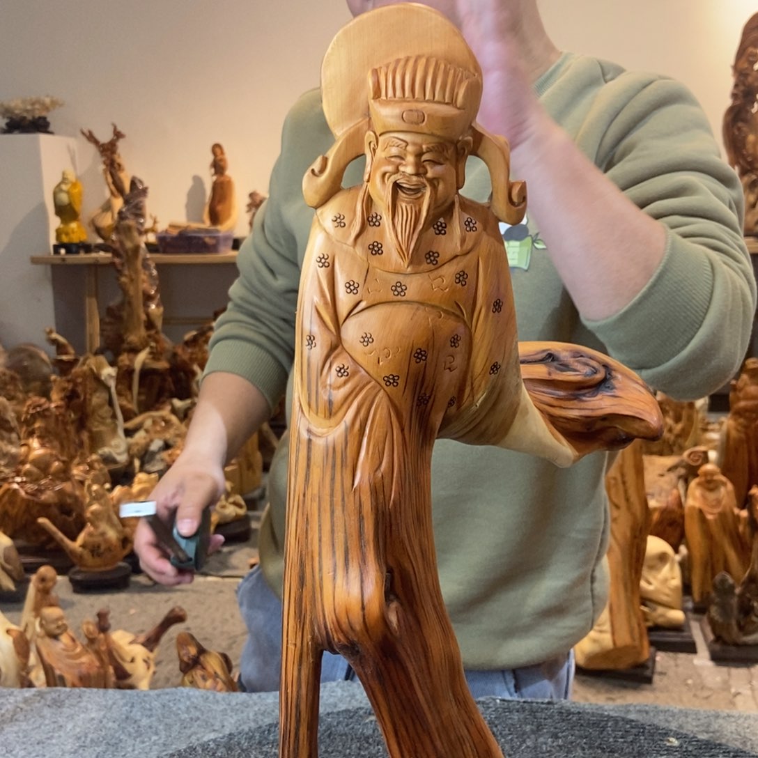 柏木（崖柏）太行崖柏根雕摆件