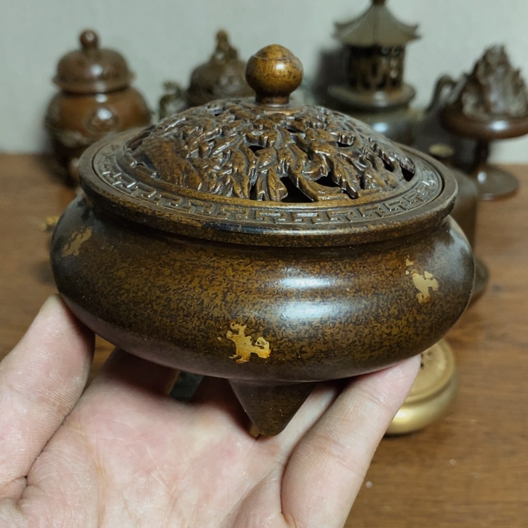 铜盛世铜炉铜器香炉工艺品