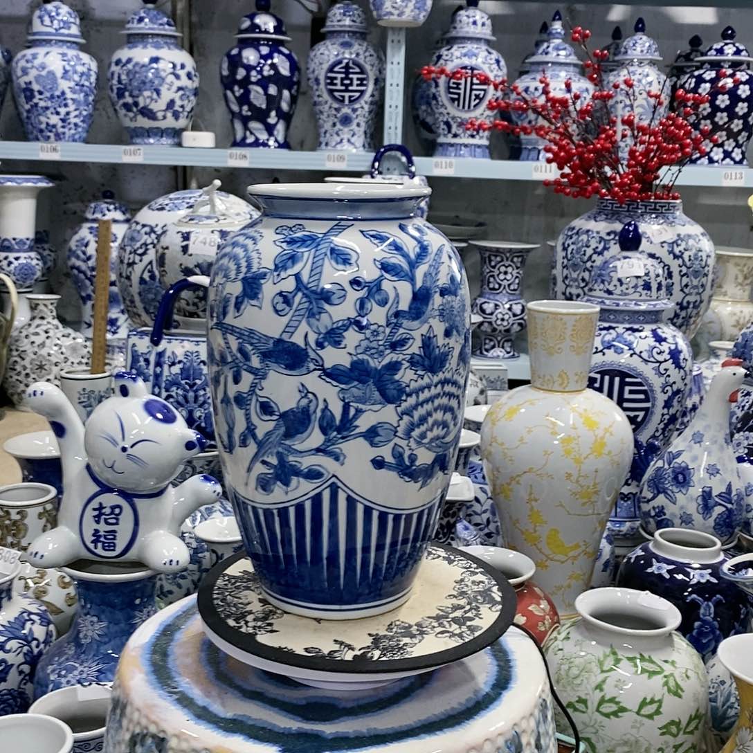 【闪购商品】摆件萝卜瓶瓷器摆件28.11.16