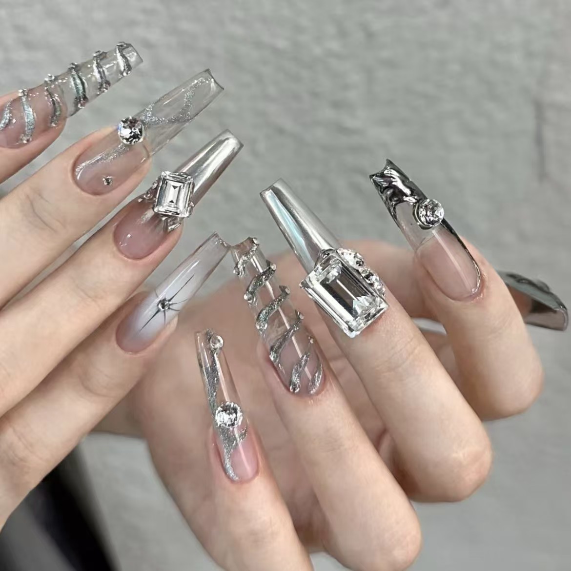 纯手工穿戴甲