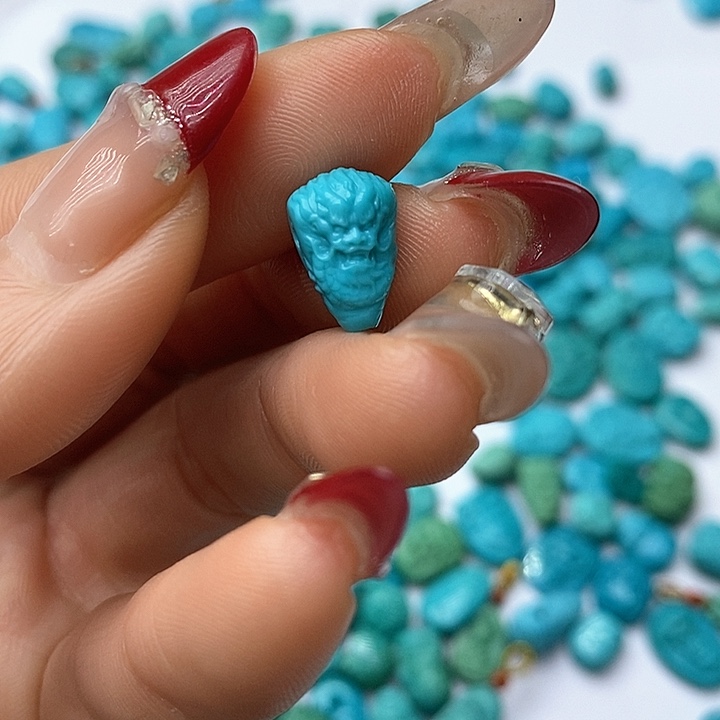 绿松石珠宝奇石未镶嵌