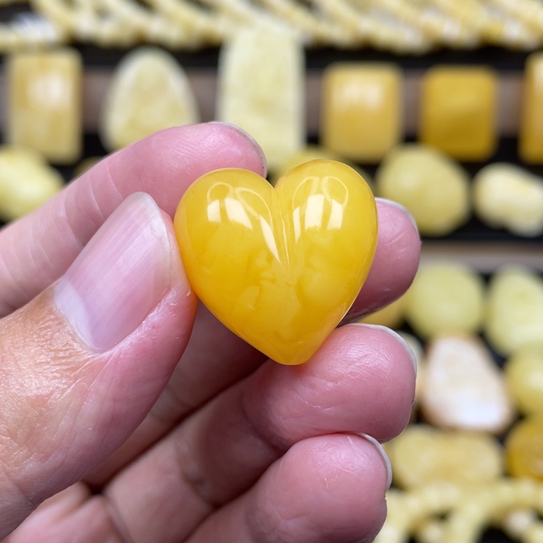 琥珀未镶嵌裸石琥珀蜜蜡