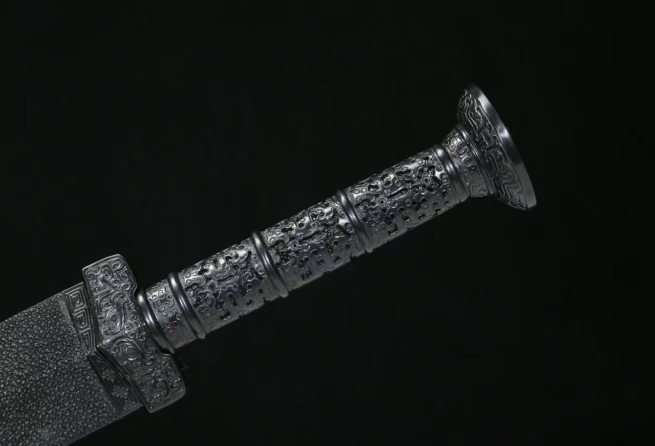 沈朝庆传承第四代沈云手作汉剑未开刃