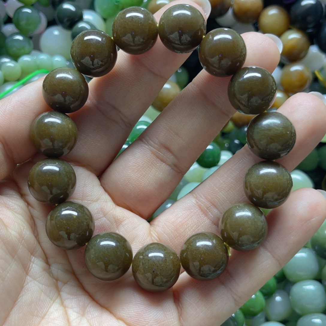 和田玉手链未镶嵌