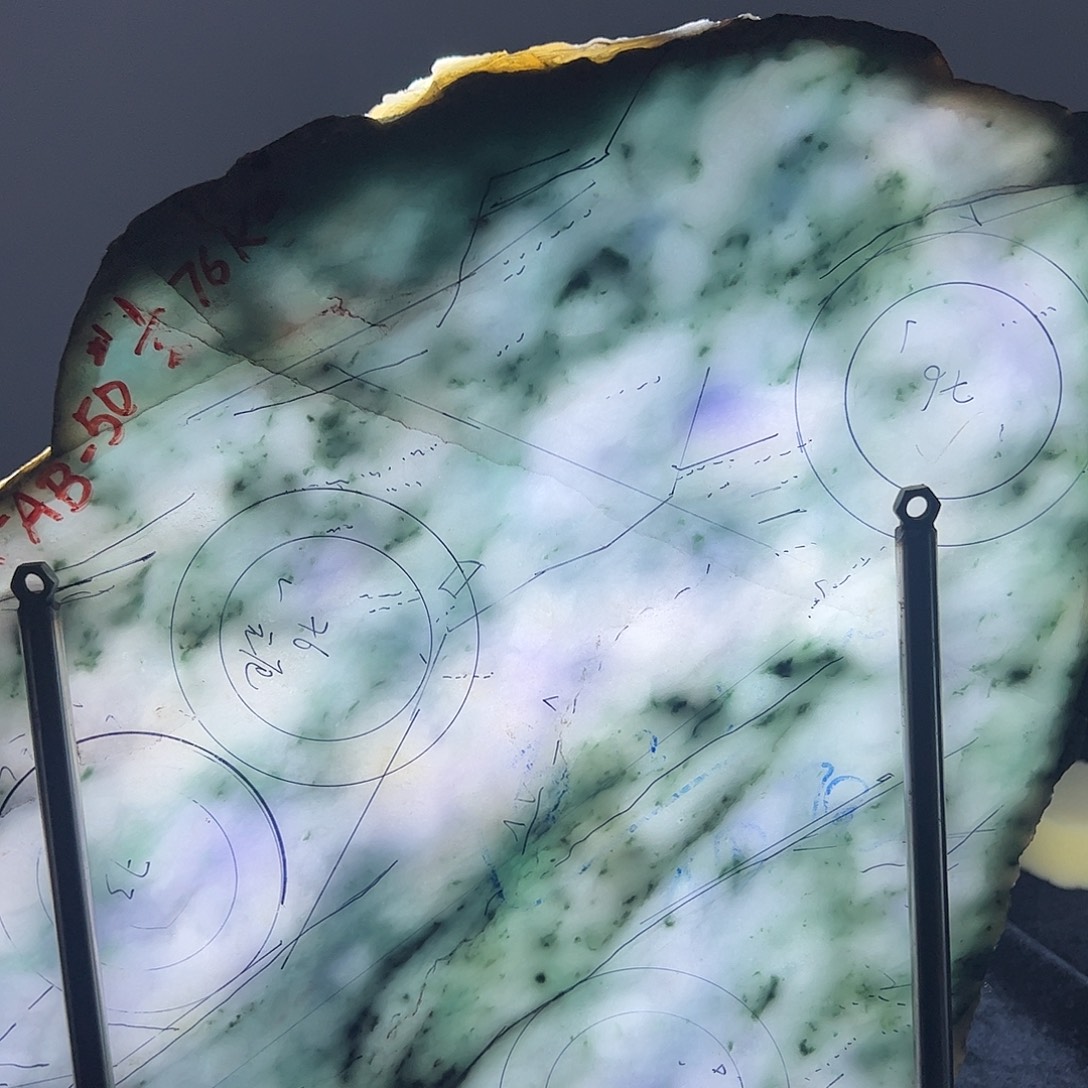 定制翡翠未镶嵌天然翡翠手镯