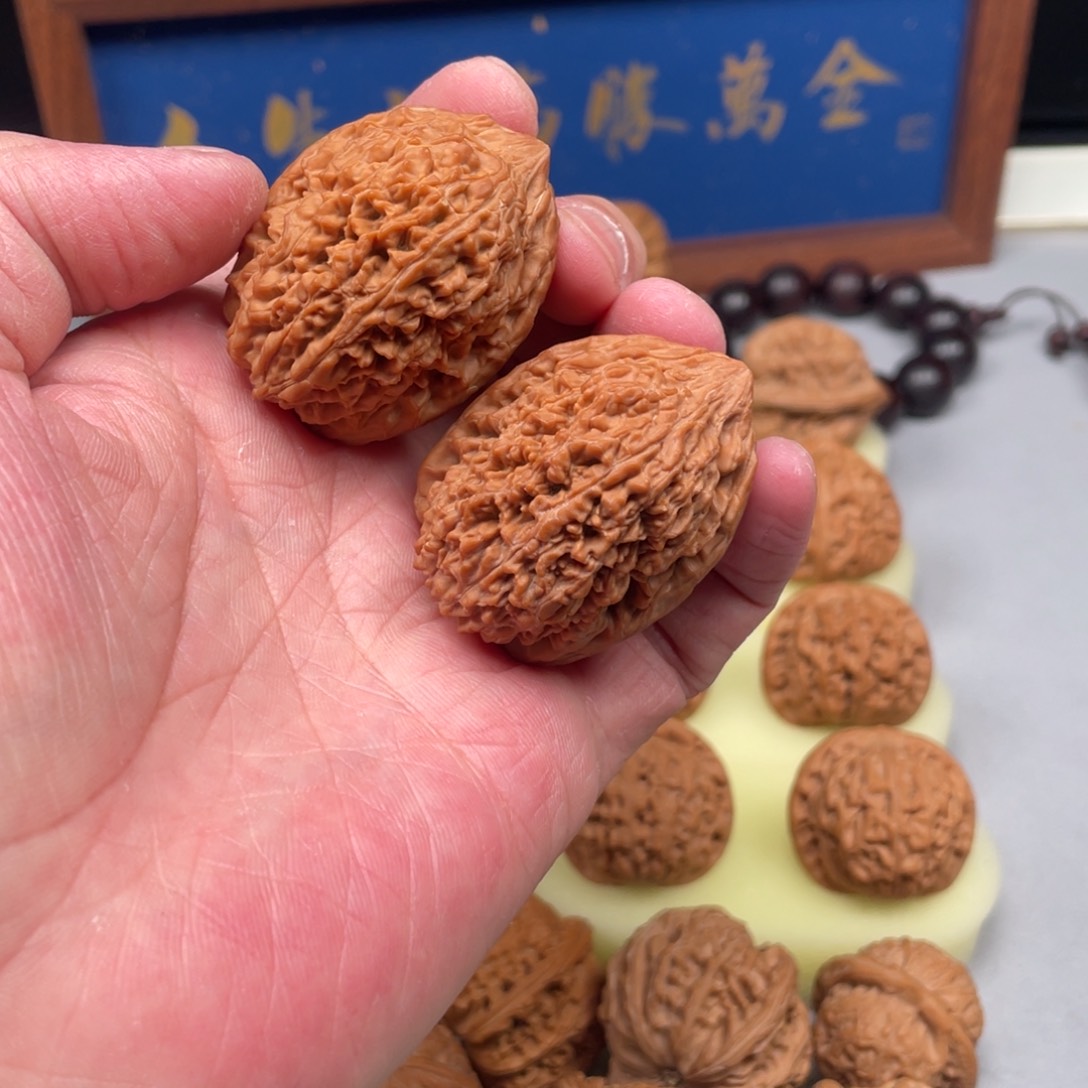 文玩核桃把件琳**靖蒜头