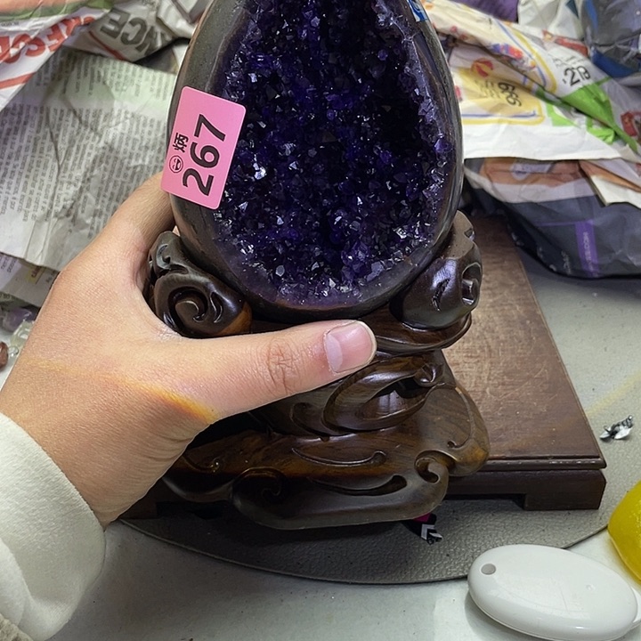 水晶大型摆件（非配饰）未镶嵌